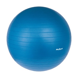 REBEL ACTIVE Rehabilitaciona gimnastička lopta za trening 65cm sa ručnom pumpom plava RBA-3101-BL