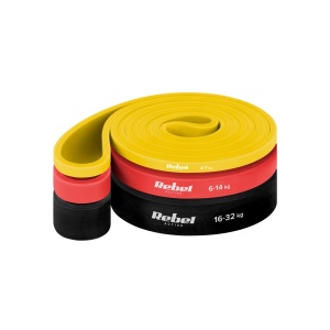 REBEL ACTIVE TPE fitnes elastične trake set 3 komada 4-32kg RBA-3001-S3
