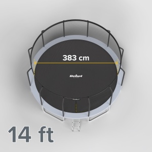 REBEL ACTIVE Trambolina sa unutrašnjom mrežom i merdevinama PRO 427cm RBA-8004 - Img 3