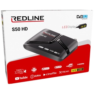 REDLINE Prijemnik satelitski DVB-S2, Full HD, HDMI, USB - S50 HD - Img 4