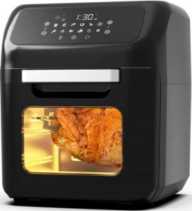 ROYALTY RLAFO12601, RERNA NA TOPLI VAZDUH INOX, 1800W, 12L - Img 3