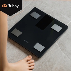 Ruhhy Vaga za Merenje Telesne Težine Crna do 226Kg - Img 2