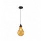 RUSTIK 118 VISILICA 1*E27 BLACK/YELLOW GLASS - Img 3