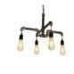 RUSTIK 30 LUSTER P0010-4 4*E27 cupreous - Img 3