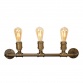 RUSTIK 35 ZIDNA LAMPA W0095-3 3*E27 cupreous - Img 3