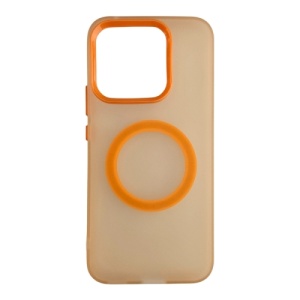 Silikonska futrola Magsafe FLURO COLOR Honor 600 NARANDŽASTA