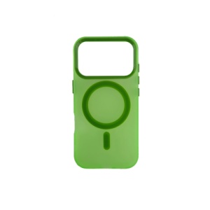 Silikonska futrola Magsafe FLURO COLOR Iphone 17 Pro Max ZELENA