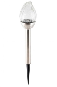 Solarna bastenska lampa sa staklenom glavom MX815, Ni-MH akumulator 1.2V - 600 mAh, 80x380 mm - Img 1