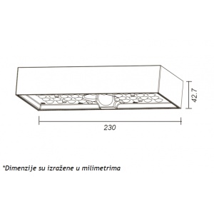 SOLARNA LED SVETILJKA LD-SWL-6W CRNA