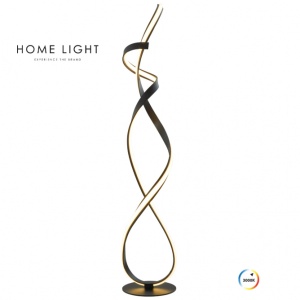 SOLEA 136 PODNA LAMPA 36W 3000K CRNA
