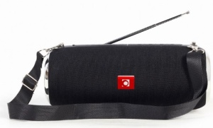 SPK-BT-17 Gembird Portable Bluetooth speaker +handsfree 2x5W, FM, USB, SD, AUX + antena black - Img 3