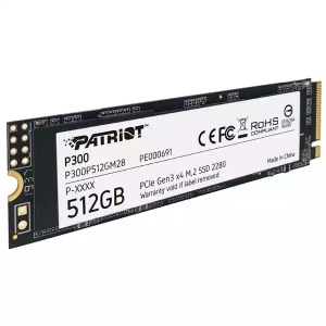 SSD M.2 NVMe 512GB Patriot P300 1700MBs/1100MBs P300P512GM28 - Img 4