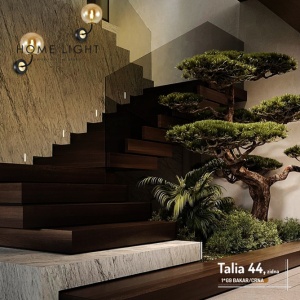 TALIA 44 ZIDNA LAMPA 1*G9 BAKAR/CRNA - Img 2
