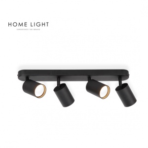 TALIA 84 SPOT LAMPA 4*GU10 CRNA - Img 2