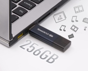 TeamGroup 256GB C211 USB 3.2 BLUE TC2113256GL01 - Img 1