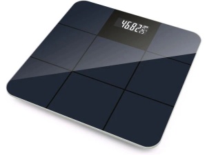 Telesna vaga VOX PW 447-02 LCD displej 180kg auto ON/OFF 2x1.5V crna