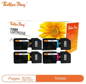 Toner BetterDay C-TK5240 C M5526cdw / P5026cdw / P5026 zam. kaseta za Kyocera Cyan 3k - Img 2