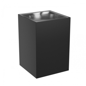 Torre fasadna lampa 9W IP54 crna kvadrat - Img 2