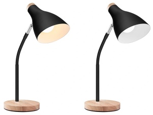 TRACER Stona lampa Scandi E27 max 40W drvo-crna Scandi Black