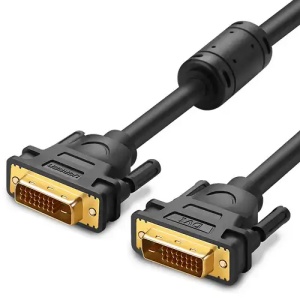 UGREEN DV101 DVI kabl (24+1) MM 2m crni