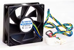 Ventilator 80mm Chieftec AF-0825PWM PWM Crni