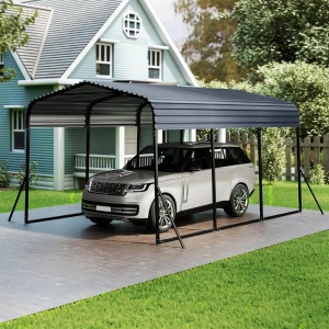 Venturo Titan 440x300cm Metalna Garaža Nadstrešnica za Auto - Img 3