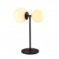 VESTA 432 STONA LAMPA 1*E27/1*E14 MAT CRNA - Img 3