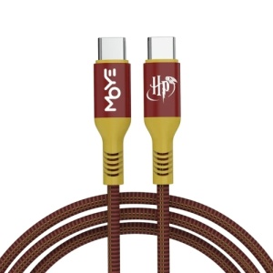WB Moye Harry Potter USB-C to USB-C Charging Cable 01 1m