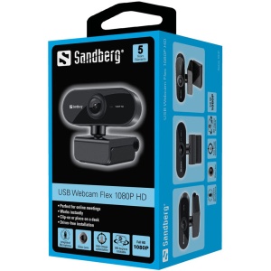 WEB kamera Sandberg USB Webcam Flex 1080p HD 133-97 - Img 2