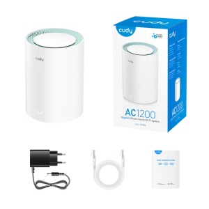 Whole Home Wi-Fi Gigabit Mesh System Cudy M1300 AC1200 Dual Band(3-Pack) - Img 2
