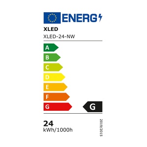 XLED 24-NW Nadgradni četvrtasti LED panel 4000K,1880Lm,263,5x263,5mm - Img 2