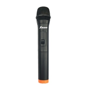 Xwave Bežični mikrofon 1 kanal/660MHz/20m/Crni