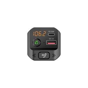 Xwave BT 25 FM transmiter za kola,Bluetooth,LED,USB,TF,3D Surround,USB-TypeC PD20W+QC3.0 brzo punj - Img 3