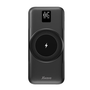 Xwave GoEnergy 10Wd black Power bank eksterna baterija 10000mAh/20W/15W wireless/PD/QC3.0 - Img 3