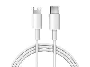 Xwave Kabl USB Tip-C za IPHONE 1M 3A 20W,brzo punjenje,bakar,beli - Img 2