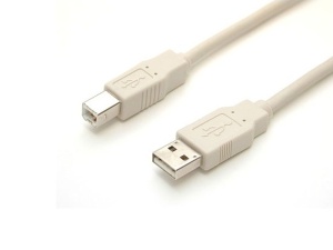 Xwave Kabl USB2.0 Tip A na Tip B 3M,polibag,bela