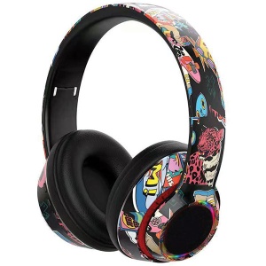 Xwave L750 black Bluetooth slušalice stereo sa mikrofonom/v5.3/Aux/microSD - Img 4