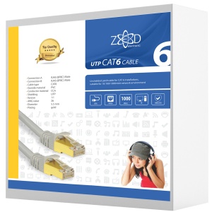 ZED electronic Mrežni FTP kabel, CAT6, 10 met - FTP6/10 - Img 1