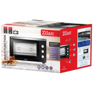 Zilan Mini pećnica sa grillom, zapremina 45 l, 2000 W, crna - ZLN1024 - Img 2