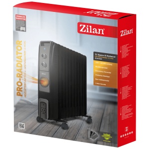 ZILAN ZLN1963 RADIJATOR 11 REBARA 2500W SA TERMOSTATOM - Img 2
