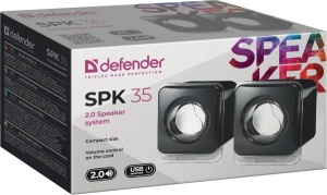 Zvučnici 2.0 USB Defender SPK-35, crni - Img 3