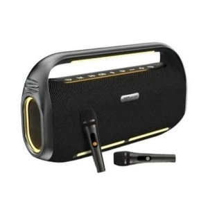 Zvučnici HiFuture MusicBox 300 150W bluetooth + 2 mikrofona, crni - Img 1