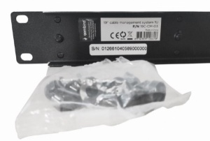 19C-CM-03 Gembird 19 cable management system, 1U