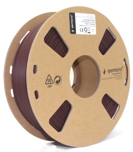 3DP-PLA1.75-01-BR PLA Filament za 3D stampac 1.75mm, kotur 1KG, Brown - Img 1