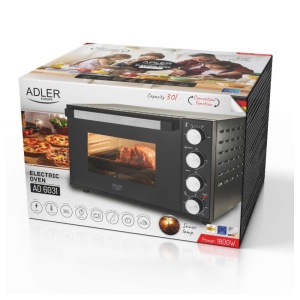 ADLER AD6031 MINI PEĆNICA SA TAJMEROM VENTILATOROM I RAŽNJE 30L - Img 3