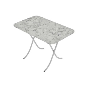 ALESTA AL10030CM STO VIŠENAMENSKI SKLOPIVI TEKSTURA CRNI MERMER 70X100CM
