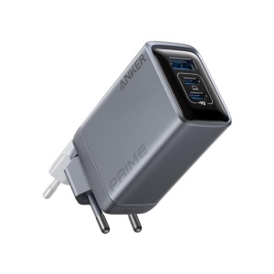 ANKER Prime 100W GaN zidni brzi punjač, 3-porta (2x USB-C i 1x USB-A) srebrni