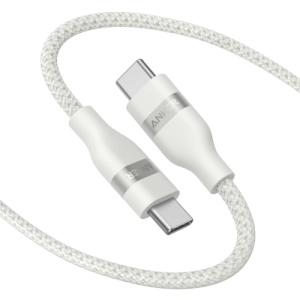 ANKER Zolo USB-C to USB-C Kabl pleteni 1m 240w BELI