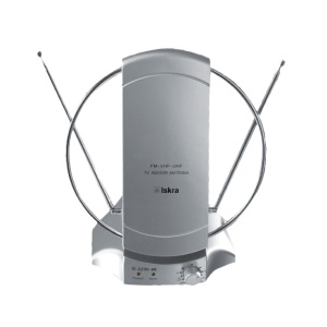 Antena Iskra G2235-06 sobna sa pojacalom, UHF/VHF, dobit 36dB, 220v + 12v FO - Img 1
