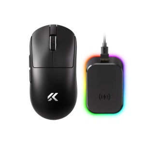 Bežični gaming miš MCHOSE A7 V2 Ultra Plus Black /PAW 3950 TI/8K Hz/Omron Mechanical